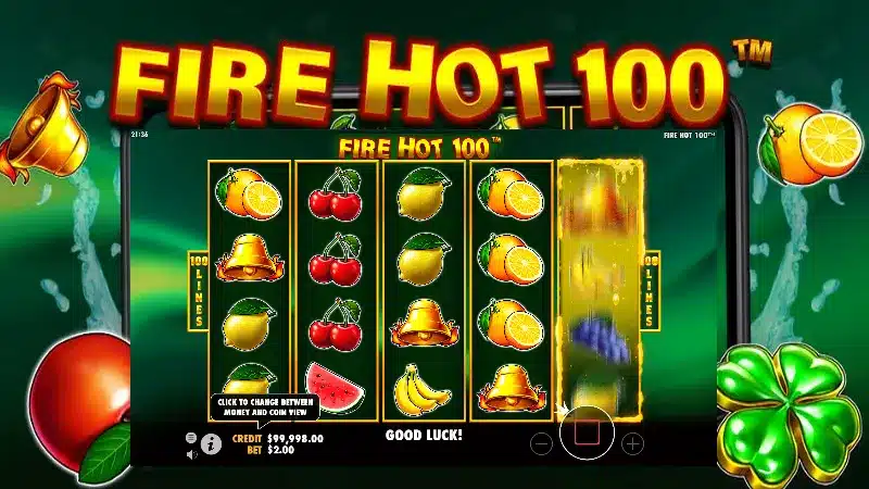 ทดลองเล่นเกม Fire Hot 100 ก่อนใครบนเว็บไซต์ยอดฮิต ไม่ต้องเสียเงินสักบาท